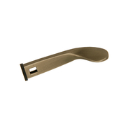 Distressed Nickel Lock Handle for 400 Series Casement or Awning Windows 1300080 Andersen 400 Series Casement or Awning Distressed Nickel Lock Handle Part Number 1300080